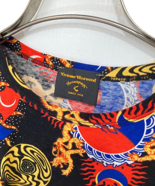 Vivienne Westwood ANGLOMANIA（ヴィヴィアンウエストウッドアングロマニア）VIVIENNE WESTWOOD ANGLOMANIA (ヴィヴィアンウエストウッドアングロマニア) ギャラクシープリントTシャツ マルチカラー サイズ:XSの古着・服飾アイテム