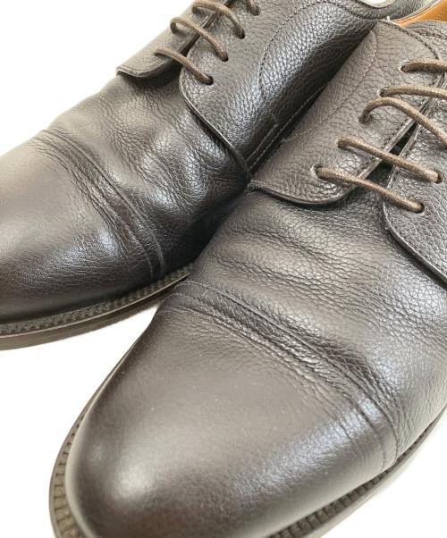 BALLY（バリー）BALLY (バリー) レザーダービーシューズ ブラック サイズ:5の古着・服飾アイテム
