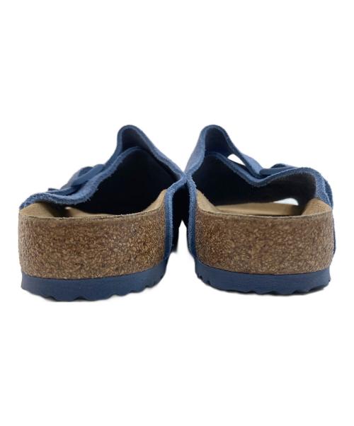 BIRKENSTOCK（ビルケンシュトック）BIRKENSTOCK (ビルケンシュトック) zurich チューリッヒ ベロアレザー オールシーズン elemental blue サイズ:26.5の古着・服飾アイテム