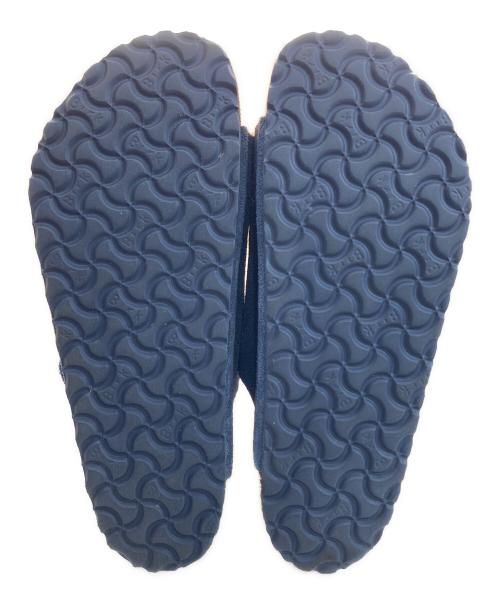 BIRKENSTOCK（ビルケンシュトック）BIRKENSTOCK (ビルケンシュトック) zurich チューリッヒ ベロアレザー オールシーズン elemental blue サイズ:26.5の古着・服飾アイテム