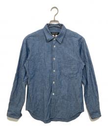 COMME des GARCONS HOMME DEUX（コムデギャルソン オム ドゥ）の古着「シャンブレーシャツ　DM-B058」｜ネイビー