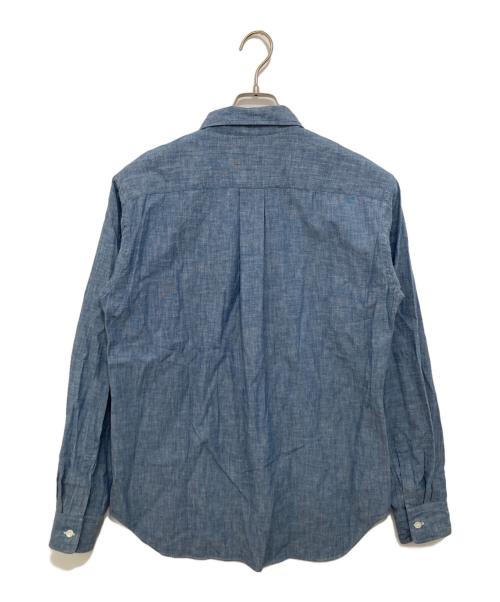 COMME des GARCONS HOMME DEUX（コムデギャルソン オム ドゥ）COMME des GARCONS HOMME DEUX (コムデギャルソン オム ドゥ) シャンブレーシャツ　DM-B058 ネイビー サイズ:XSの古着・服飾アイテム