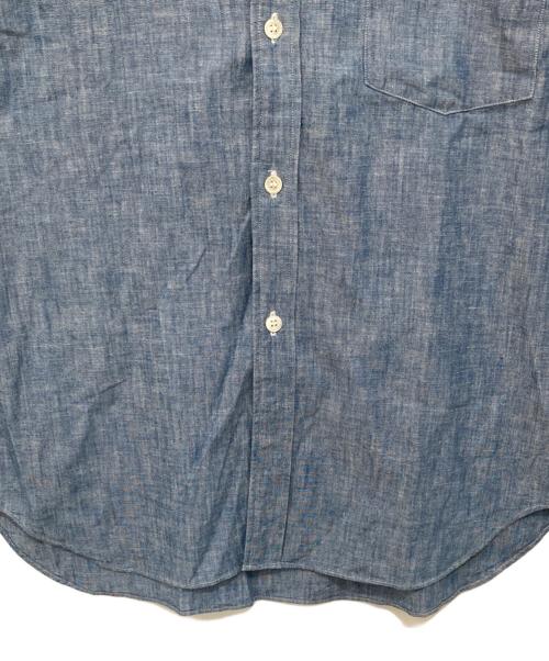 COMME des GARCONS HOMME DEUX（コムデギャルソン オム ドゥ）COMME des GARCONS HOMME DEUX (コムデギャルソン オム ドゥ) シャンブレーシャツ　DM-B058 ネイビー サイズ:XSの古着・服飾アイテム
