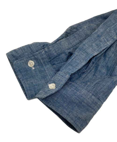 COMME des GARCONS HOMME DEUX（コムデギャルソン オム ドゥ）COMME des GARCONS HOMME DEUX (コムデギャルソン オム ドゥ) シャンブレーシャツ　DM-B058 ネイビー サイズ:XSの古着・服飾アイテム