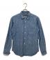 COMME des GARCONS HOMME DEUX（コムデギャルソン オム ドゥ）の古着「シャンブレーシャツ　DM-B058」｜ネイビー