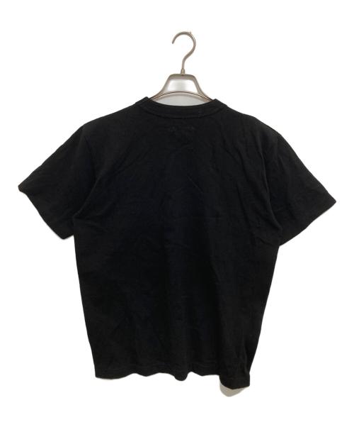 sacai（サカイ）sacai (サカイ) Carhartt WIP (カーハート ワーク イン プログレス) サイドジップ半袖Tシャツ 24-0725S ブラック サイズ:３の古着・服飾アイテム