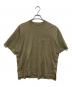 sacai（サカイ）の古着「Sロゴ ポケット Tシャツ 23-03029M」｜カーキ