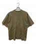 sacai (サカイ) Sロゴ ポケット Tシャツ 23-03029M カーキ サイズ:２：13000円