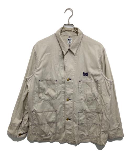 Needles（ニードルズ）Needles (ニードルズ) SMITH'S (スミス) COVERALL COTTON TWILL カバーオールコットンツイル KP285 アイボリー サイズ:Lの古着・服飾アイテム
