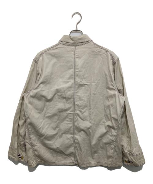 Needles（ニードルズ）Needles (ニードルズ) SMITH'S (スミス) COVERALL COTTON TWILL カバーオールコットンツイル KP285 アイボリー サイズ:Lの古着・服飾アイテム