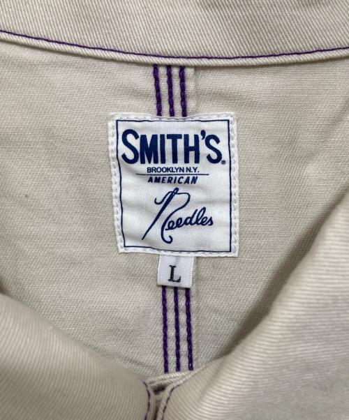Needles（ニードルズ）Needles (ニードルズ) SMITH'S (スミス) COVERALL COTTON TWILL カバーオールコットンツイル KP285 アイボリー サイズ:Lの古着・服飾アイテム