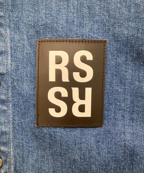 RAF SIMONS（ラフシモンズ）RAF SIMONS (ラフシモンズ) CARRY OVER SLIM FIT DENIM SHIRT インディゴ サイズ:Mの古着・服飾アイテム
