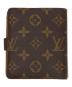 LOUIS VUITTON (ルイ ヴィトン) 2つ折り財布 M61667 ブラウン：16000円