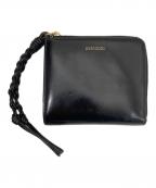 JIL SANDERジルサンダー）の古着「CREDIT CARD PURSE」｜ブラック