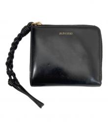 JIL SANDER（ジルサンダー）の古着「CREDIT CARD PURSE」｜ブラック