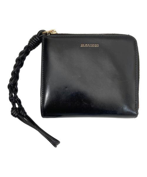JIL SANDER（ジルサンダー）JIL SANDER (ジルサンダー) CREDIT CARD PURSE ブラックの古着・服飾アイテム