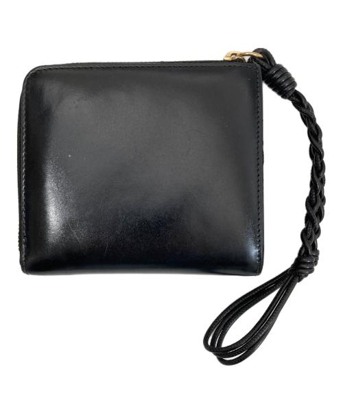 JIL SANDER（ジルサンダー）JIL SANDER (ジルサンダー) CREDIT CARD PURSE ブラックの古着・服飾アイテム