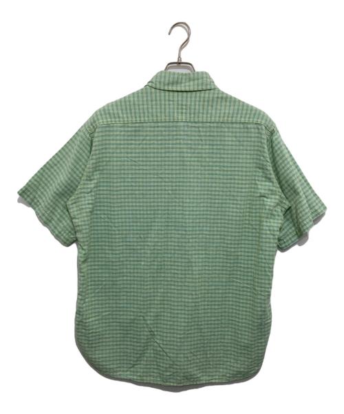 POST O'ALLS（ポストオーバーオールズ）POST O'ALLS (ポストオーバーオールズ) チェックシャツ グリーン サイズ:Lの古着・服飾アイテム