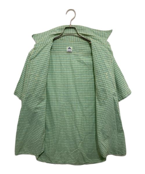 POST O'ALLS（ポストオーバーオールズ）POST O'ALLS (ポストオーバーオールズ) チェックシャツ グリーン サイズ:Lの古着・服飾アイテム