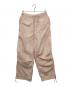 KAPTAIN SUNSHINE（キャプテンサンシャイン）の古着「Wide Over Pants　ワイドオーバーパンツ　KS23SPT12」｜ピンク