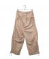 KAPTAIN SUNSHINE (キャプテンサンシャイン) Wide Over Pants　ワイドオーバーパンツ　KS23SPT12 ピンク サイズ:34：13000円