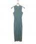 ECKHAUS LATTA (エクハウスラッタ) ノースリーブプリーツワンピース ブルー サイズ:XS：13000円