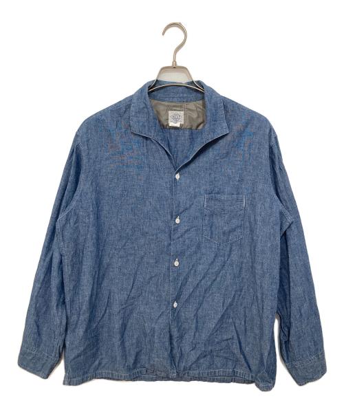 POST O'ALLS（ポストオーバーオールズ）POST O'ALLS (ポストオーバーオールズ) Fever : classic chambray indigo インディゴ サイズ:Mの古着・服飾アイテム