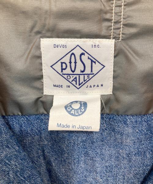 POST O'ALLS（ポストオーバーオールズ）POST O'ALLS (ポストオーバーオールズ) Fever : classic chambray indigo インディゴ サイズ:Mの古着・服飾アイテム