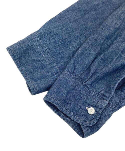 POST O'ALLS（ポストオーバーオールズ）POST O'ALLS (ポストオーバーオールズ) Fever : classic chambray indigo インディゴ サイズ:Mの古着・服飾アイテム