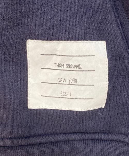 Thom Browne（トムブラウン）Thom Browne (トムブラウン) クラシック ループバック 4-BAR フルジップアップ フーディー ネイビー サイズ:1の古着・服飾アイテム