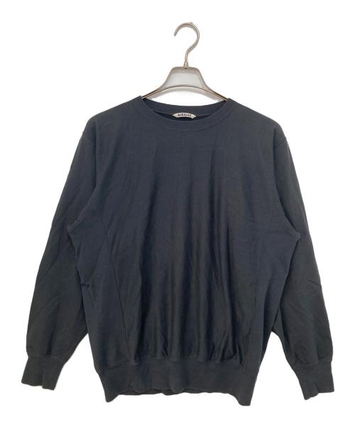AURALEE（オーラリー）AURALEE (オーラリー) SUPER HIGH GAUGE NAPPED SWEAT ブラック サイズ:３の古着・服飾アイテム