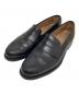 Crockett & Jones（クロケット＆ジョーンズ）の古着「26224 別注 ローファー コインローファー BOSTON2 ボストン」｜ブラック
