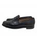 Crockett & Jones (クロケット＆ジョーンズ) BARNEYS NEWYORK (バーニーズ・ニューヨーク) 26224 別注 ローファー コインローファー BOSTON2 ボストン ブラック サイズ:7E：50000円