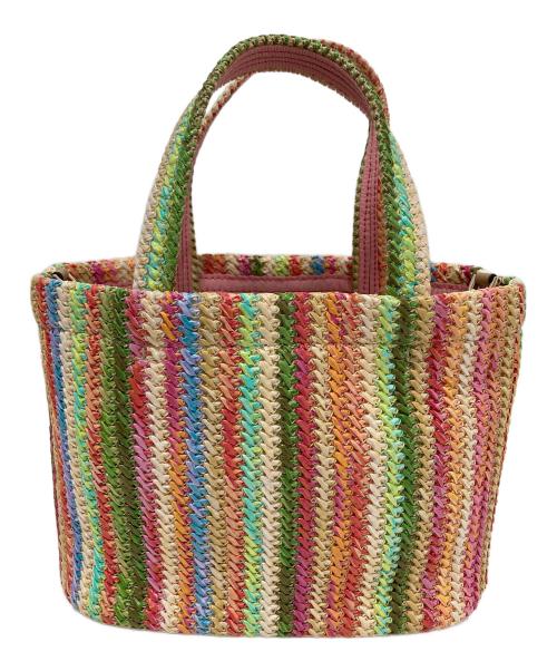 JIMMY CHOO（ジミーチュウ）JIMMY CHOO (ジミーチュウ) BEACH TOTE マルチカラーの古着・服飾アイテム