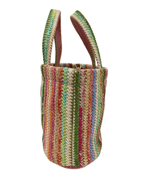 JIMMY CHOO（ジミーチュウ）JIMMY CHOO (ジミーチュウ) BEACH TOTE マルチカラーの古着・服飾アイテム
