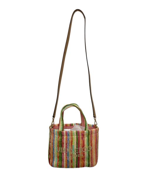 JIMMY CHOO（ジミーチュウ）JIMMY CHOO (ジミーチュウ) BEACH TOTE マルチカラーの古着・服飾アイテム