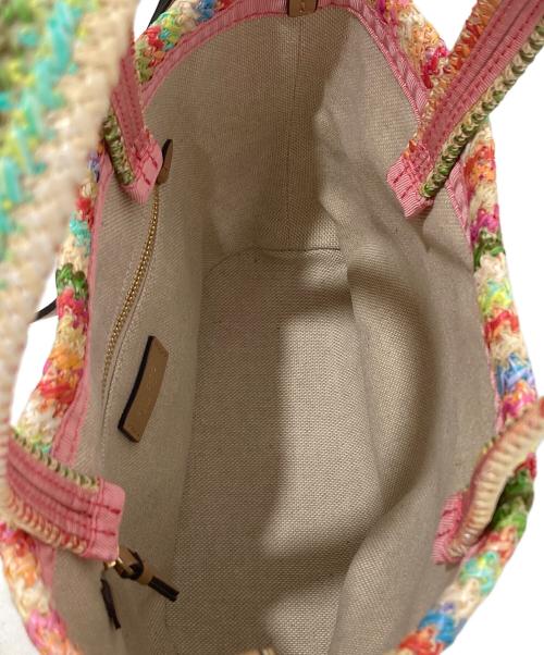 JIMMY CHOO（ジミーチュウ）JIMMY CHOO (ジミーチュウ) BEACH TOTE マルチカラーの古着・服飾アイテム