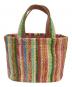 JIMMY CHOO (ジミーチュウ) BEACH TOTE マルチカラー：30000円