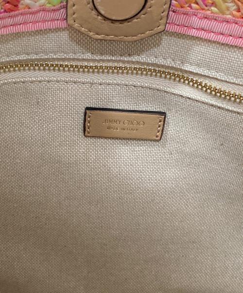 JIMMY CHOO（ジミーチュウ）JIMMY CHOO (ジミーチュウ) BEACH DIAMOND HOBO マルチカラーの古着・服飾アイテム