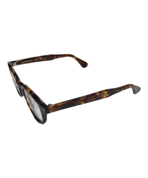 UNITED ARROWS（ユナイテッドアローズ）UNITED ARROWS (ユナイテッドアローズ) KANEKO OPT ICAL (カネコオプチカル) 別注 Jhon ジョン アイウェア 伊達眼鏡 金子眼鏡店 1444-6-992059-2900 ブラウンの古着・服飾アイテム