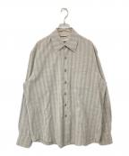 OUR LEGACYアワーレガシー）の古着「ABOVE STRIPE SHIRT　アウトライプシャツ　M2262AST」｜グレー