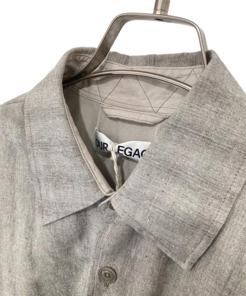 OUR LEGACY（アワーレガシー）OUR LEGACY (アワーレガシー) ABOVE STRIPE SHIRT　アウトライプシャツ　M2262AST グレー サイズ:46の古着・服飾アイテム