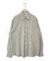 OUR LEGACY（アワーレガシー）の古着「ABOVE STRIPE SHIRT　アウトライプシャツ　M2262AST」｜グレー