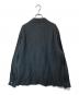 A.PRESSE (アプレッセ) Vintage Silk Linen Open Collar Shirts　ヴィンテージシルクリネンオープンカラーシャツ ブラック サイズ:2：55000円
