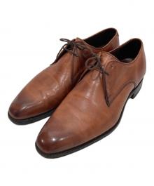 CHEANEY×TOMORROW LAND（チーニー×トゥモローランド）の古着「2アイレットレザーシューズ」｜ブラウン