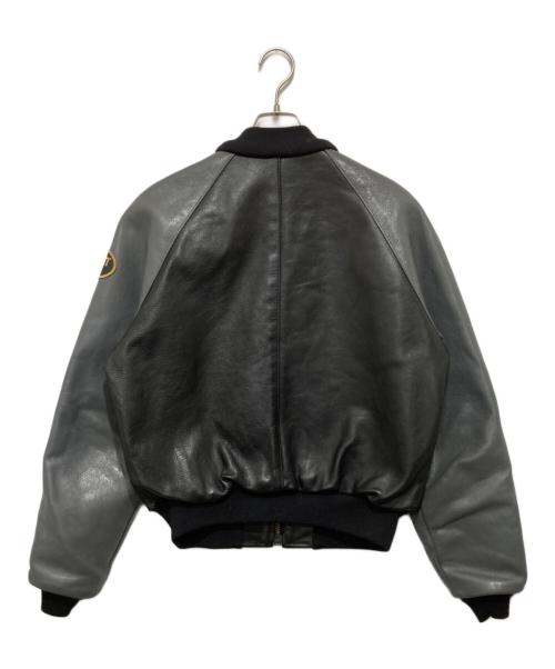 VANSON（バンソン）VANSON (バンソン) TJVレザージャケット ブラック サイズ:42の古着・服飾アイテム