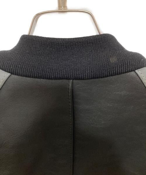 VANSON（バンソン）VANSON (バンソン) TJVレザージャケット ブラック サイズ:42の古着・服飾アイテム