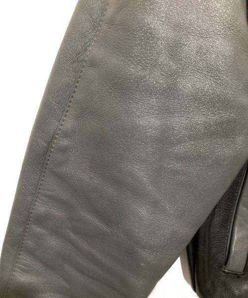 VANSON（バンソン）VANSON (バンソン) TJVレザージャケット ブラック サイズ:42の古着・服飾アイテム