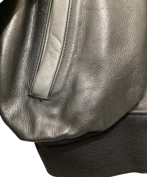 VANSON（バンソン）VANSON (バンソン) TJVレザージャケット ブラック サイズ:42の古着・服飾アイテム