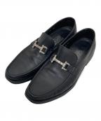 Salvatore Ferragamoサルヴァトーレ フェラガモ）の古着「ガンチーニビットローファー」｜ブラック